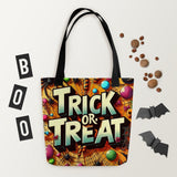 Trick Or Treat Candy Tote Bag - Diverse Creations & CompanyTote bag