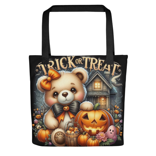 Trick Or Treat Cute Bear Tote bag - Diverse Creations & CompanyCute halloween tote bag