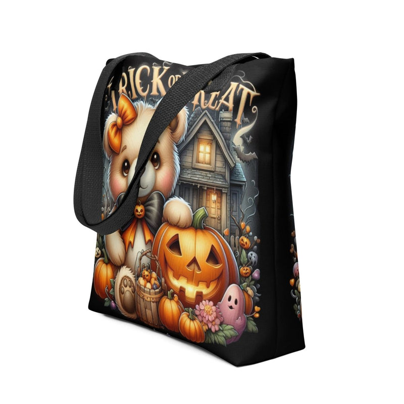 Trick Or Treat Cute Bear Tote bag - Diverse Creations & CompanyCute halloween tote bag