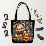 Trick Or Treat Cute Bear Tote bag - Diverse Creations & CompanyCute halloween tote bag