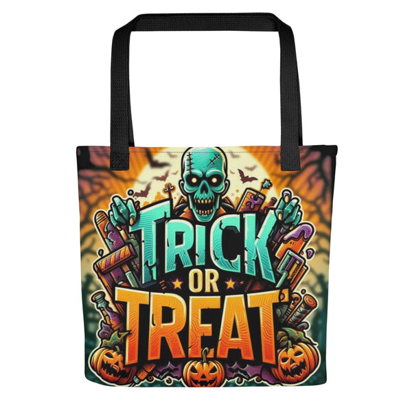 Trick Or Treat Zombie Tote bag - Diverse Creations & Companytote bag