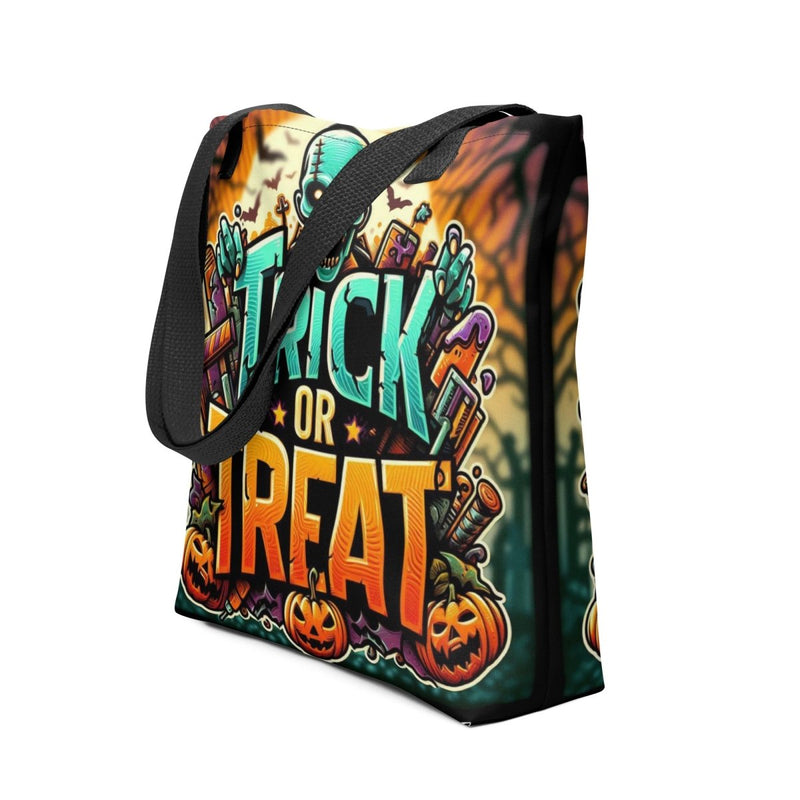 Trick Or Treat Zombie Tote bag - Diverse Creations & Companytote bag