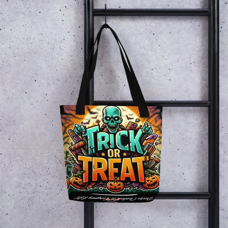 Trick Or Treat Zombie Tote bag - Diverse Creations & Companytote bag