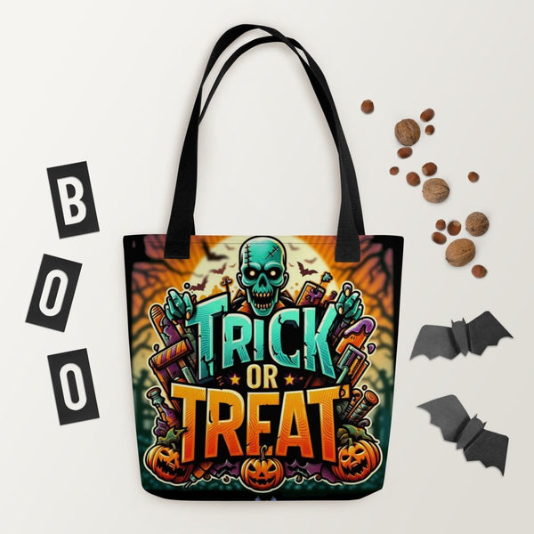 Trick Or Treat Zombie Tote bag - Diverse Creations & Companytote bag