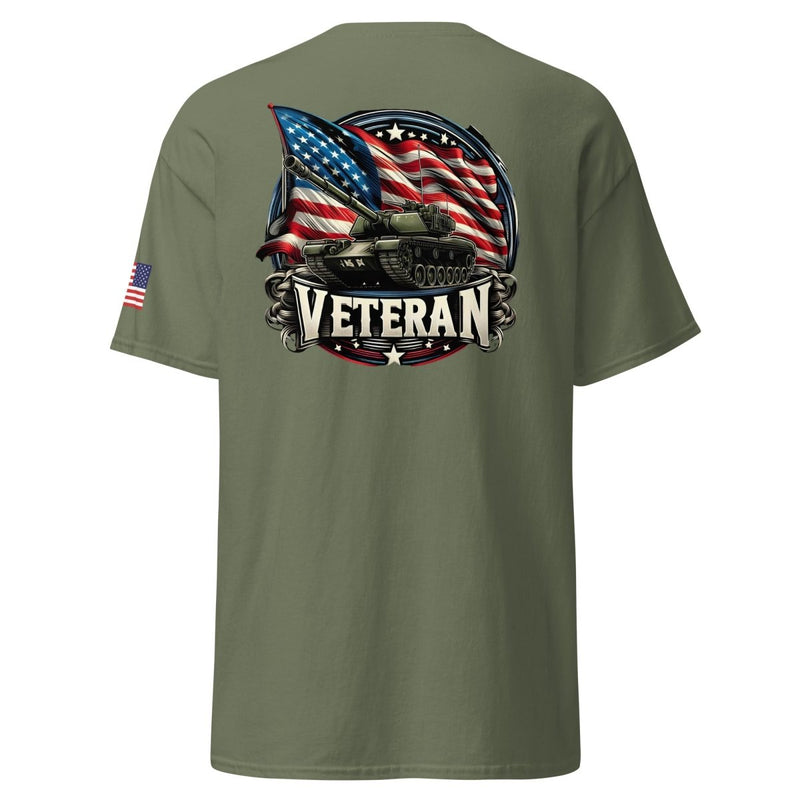 Veteran Classic Custom T shirt - Diverse Creations & Company100% cotton t shirtMilitary Green