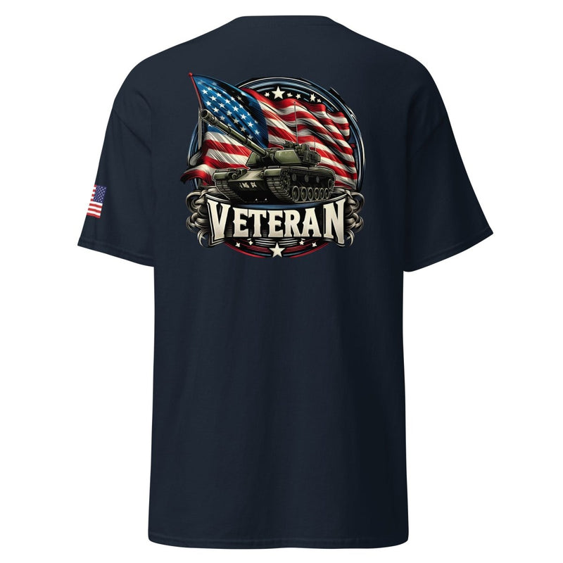 Veteran Classic Custom T shirt - Diverse Creations & Company100% cotton t shirtNavy