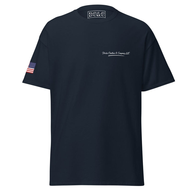 Veteran Classic Custom T shirt - Diverse Creations & Company100% cotton t shirtNavy