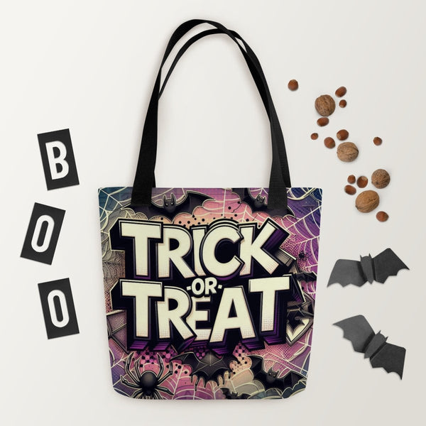 Web Trick Or Treat Tote bag - Diverse Creations & CompanyTote bag