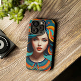 Vintage Women Iphone Tough Cases