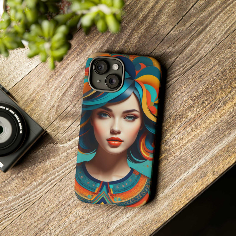 Vintage Women Iphone Tough Cases