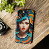 Vintage Women Iphone Tough Cases