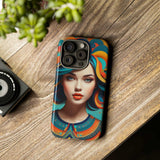 Vintage Women Iphone Tough Cases