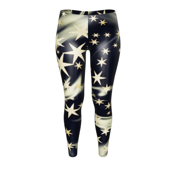 These Navy Blue and Gold Star Leggings are a must have!