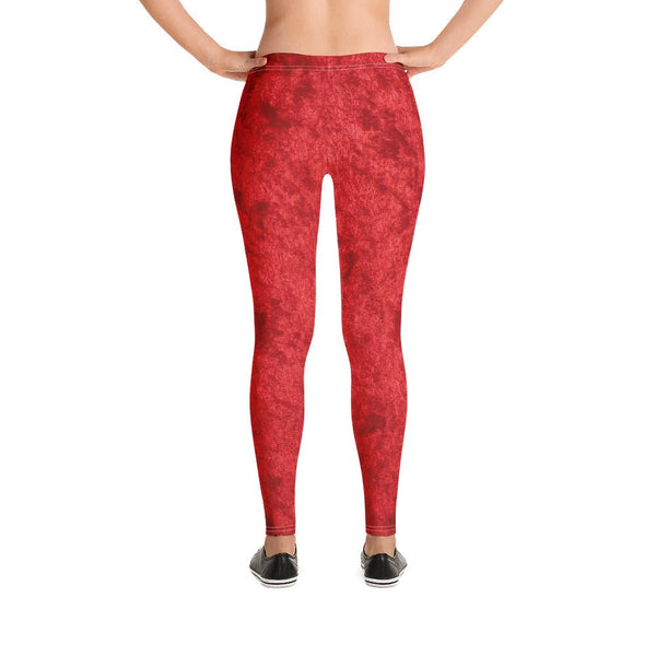 Red Velvet Colored Leggings Diverse Creations & Company