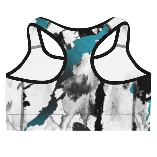 Marble Pattern Sports bra Diverse Creations & Company