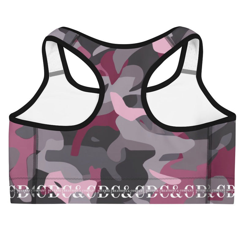 Camoflauge Sports bra Diverse Creations & Company