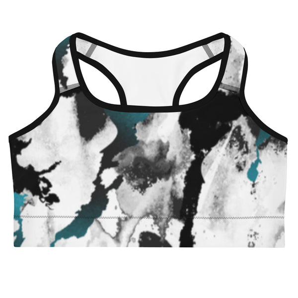 Marble Pattern Sports bra Diverse Creations & Company