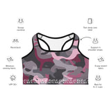 Camoflauge Sports bra Diverse Creations & Company