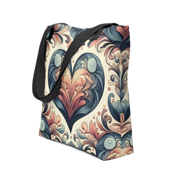 Heart Theme Tote bag - Diverse Creations & Company Tote Bag $23.99 shopping tote bag