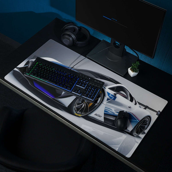 Sports car gaming mouse pad 