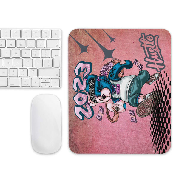 Hustle Bear Mouse pad