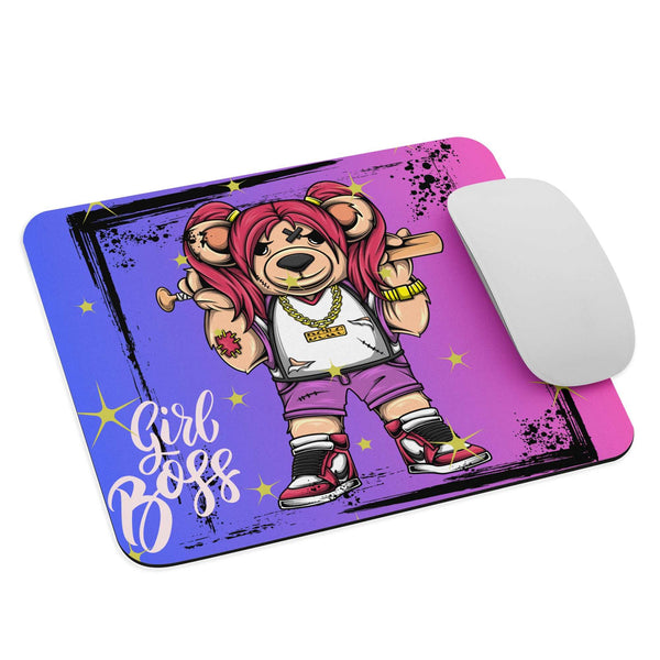 Girl Boss Mouse Pad