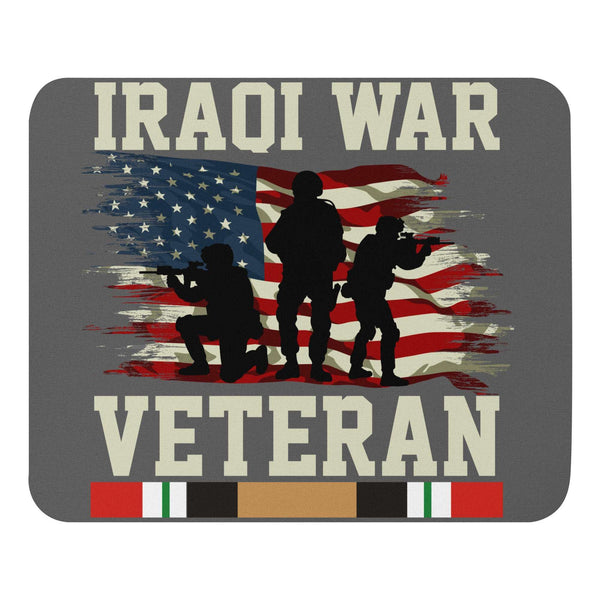 Iraqi War Veteran Mouse Pad