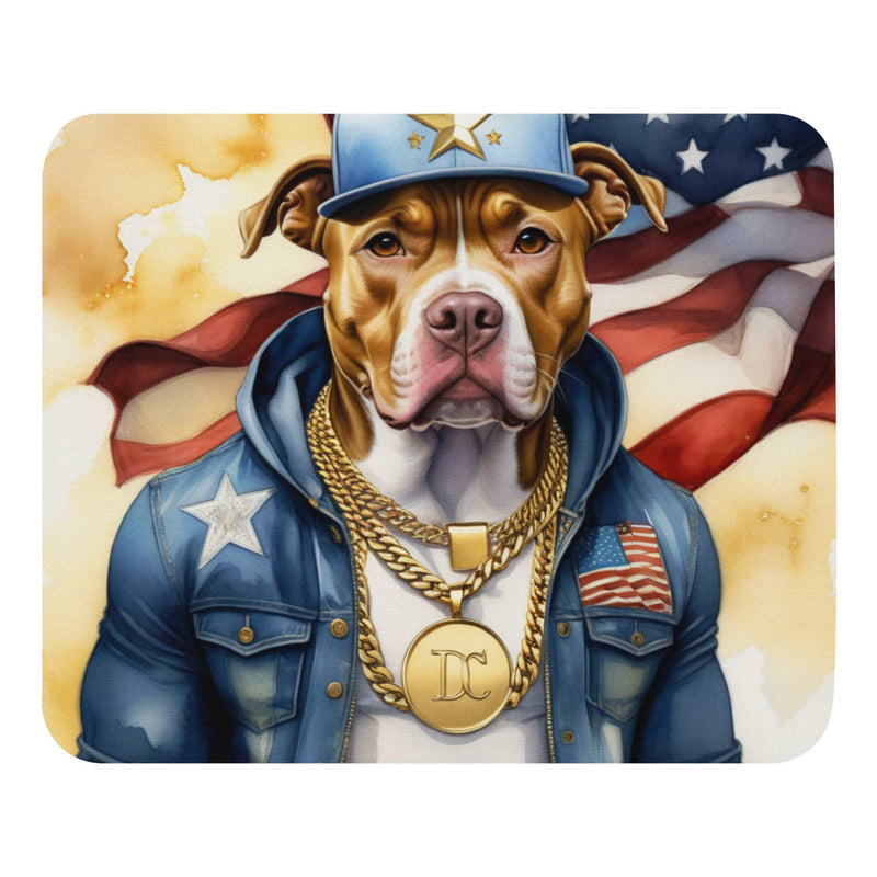 American Pitbull mouse pad, 