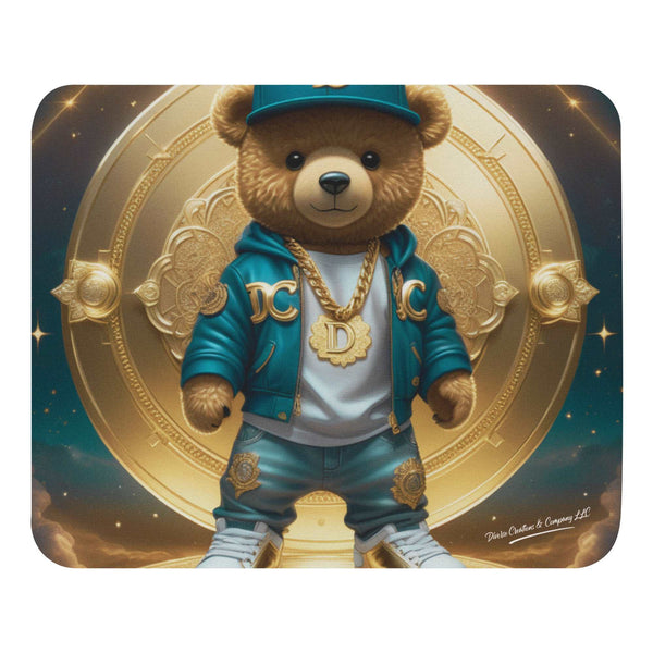 Custom Hip Hop Teddy Bear Mouse Pad
